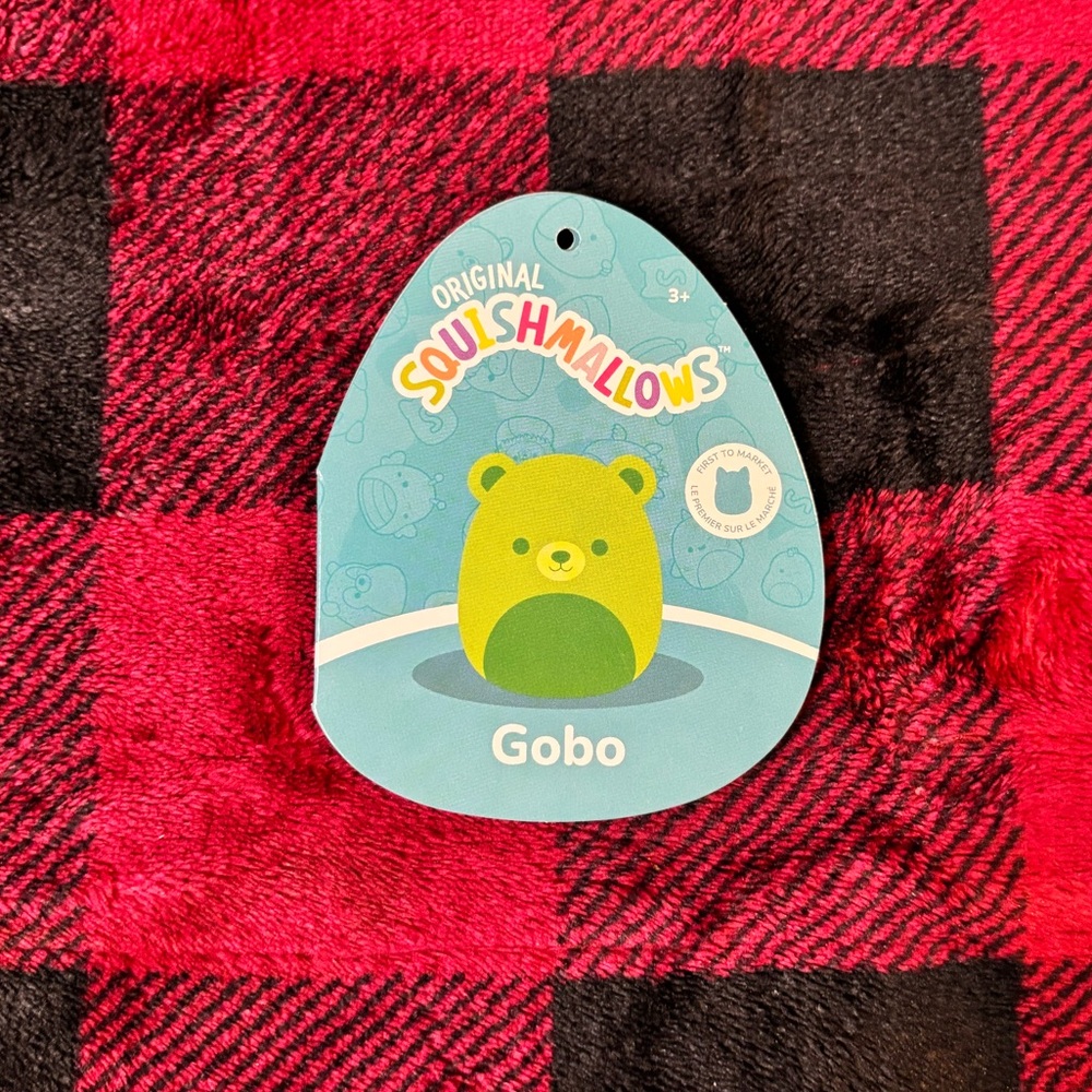 8” Gobo the Bear Squishmallow - Picture 3 of 4